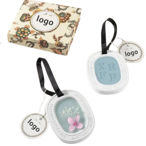 Customizable Floral Scented Plaster Ornaments with Essential