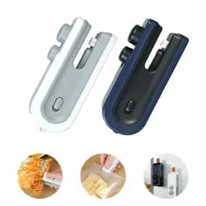 Rechargeable Mini Bag Sealer with Magnetic Back for Easy Foo