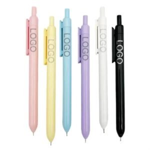 Custom Retractable Ballpoint Pen - 0.5mm Fine Tip