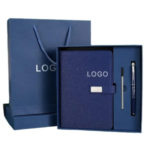 Custom A5 Notebook Gift Set with Pen and Bag