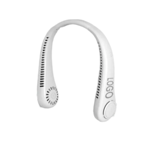 Portable USB Bladeless Neck Fan with Cooling and Soft