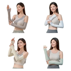 Cooling UV Protection Arm Sleeves with Thumb Hole