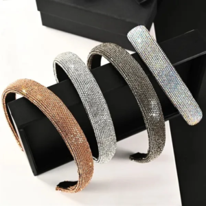 Austrian Crystal Rhinestone Headband, Elegant Hair Accessory