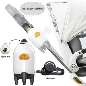 Baby Stroller Rocker Device with Adjustable Speed