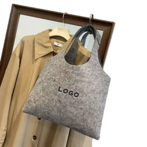 Customizable Felt Fashion Underarm Bag, 15"x19"