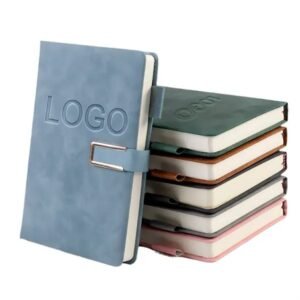 Luxury A5 Business Notebook with Buckle Closure - 360 Pages