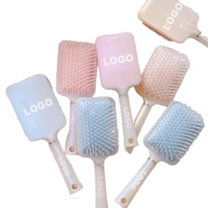 Luxury Pearl Gloss Paddle Hairbrush - Anti-Static & Massage