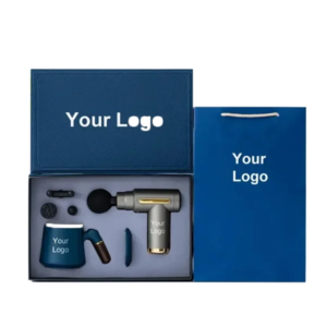 Custom Muscle Massage Gun Gift Set with Elegant Packagin