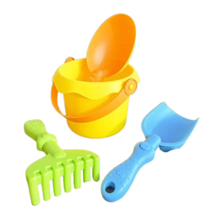 Soft Plastic Beach Sand Digging Toy Set
